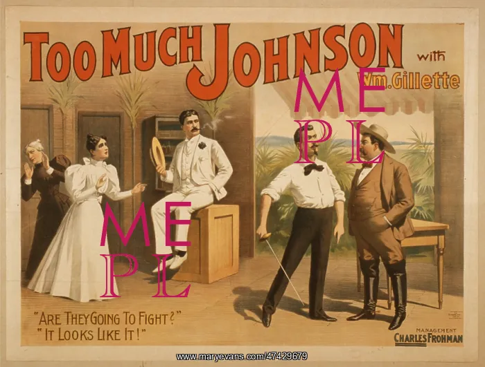 : Too much Johnson with Wm. Gillette : Too much Johnson with Wm. Gillette