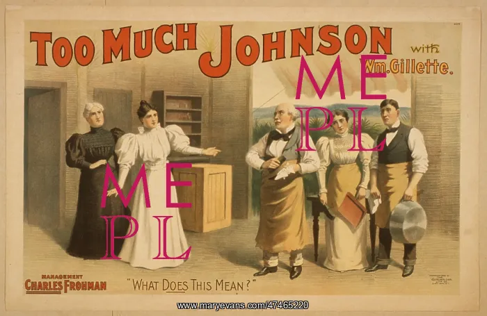 : Too much Johnson with Wm. Gillette : Too much Johnson with Wm. Gillette