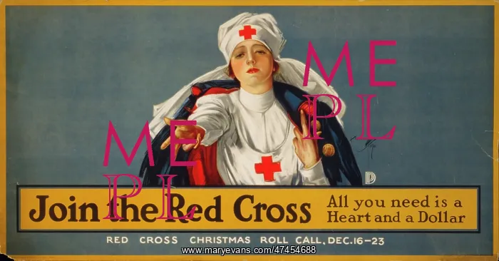  : Join the Red Cross - all you need is a heart and a dollar Re