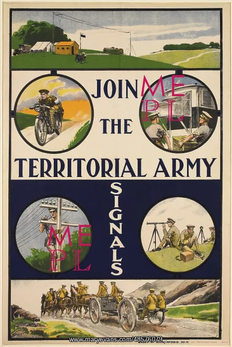  : Join the Territorial Army Signals