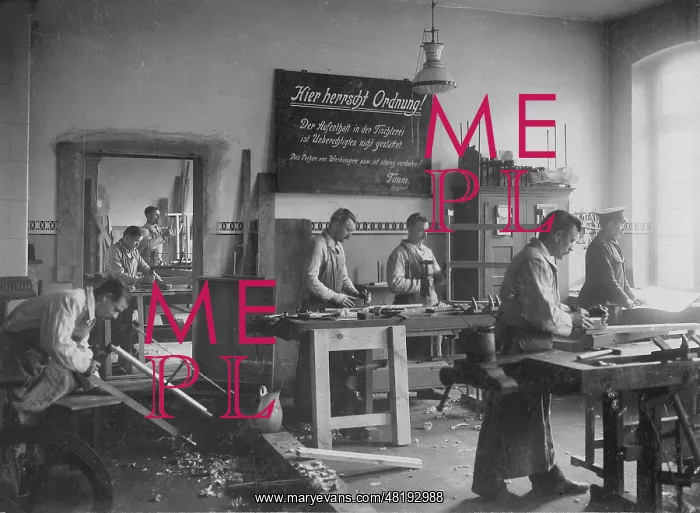 : Joinery. Joiners in the carpenter's workshop : Joinery. Joiners in the carpenter's workshop
