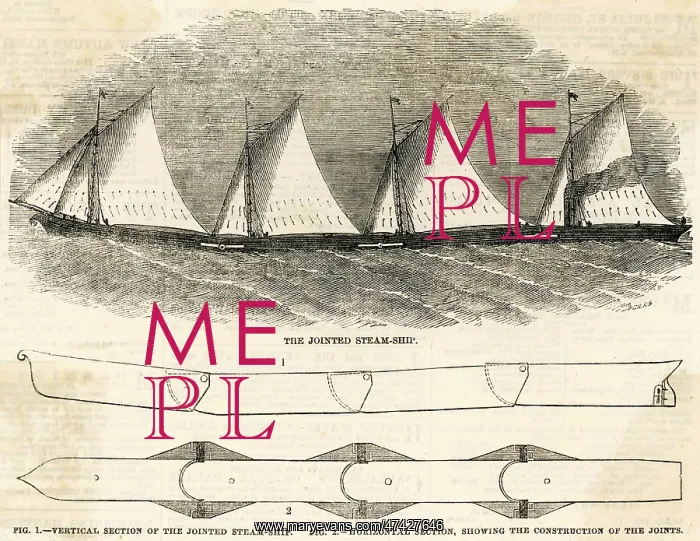 : Jointed Steamship : Jointed Steamship