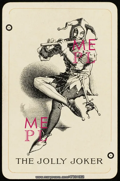 : The Joker - Playing Card : The Joker - Playing Card