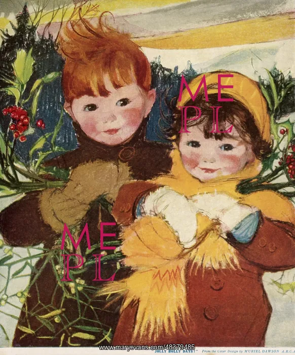 : Jolly Holly Days by Muriel Dawson : Jolly Holly Days by Muriel Dawson