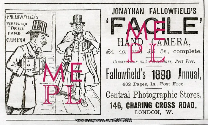 : Jonathan Fallowfield's Facile Hand Camera : Jonathan Fallowfield's Facile Hand Camera