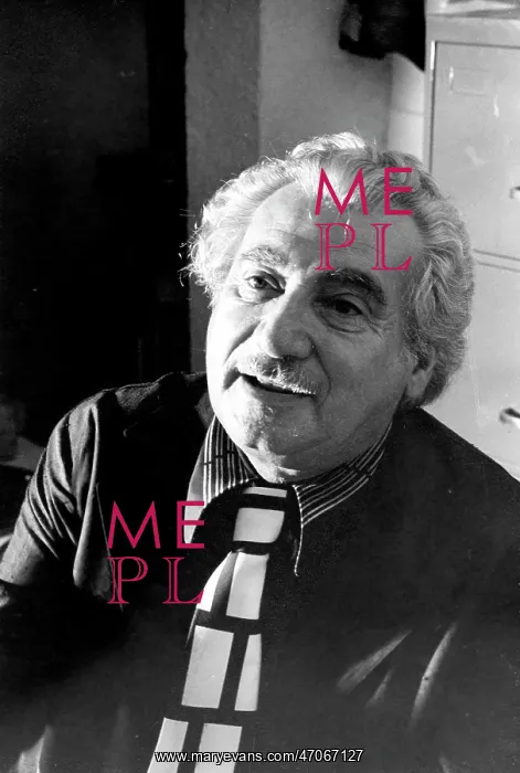: Jorge Amado, Brazilian writer, being interviewed : Jorge Amado, Brazilian writer, being interviewed