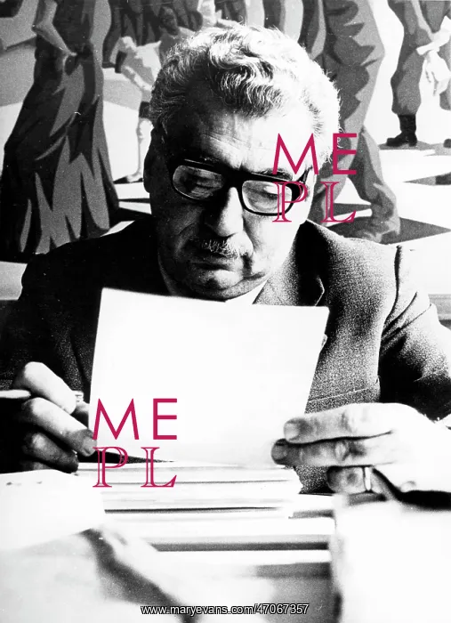: Jorge Amado, Brazilian writer, working in office, Itabuna : Jorge Amado, Brazilian writer, working in office, Itabuna