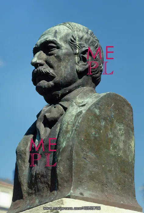 : Jose Alonso Trelles (1857-1924). Uruguayan poet. Monument. R : Jose Alonso Trelles (1857-1924). Uruguayan poet. Monument. R