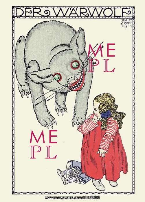 : Josef Diveky. The Werewolf. Wiener : Josef Diveky. The Werewolf. Wiener
