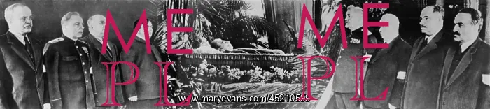 : Josef Stalin lying in state as eight top ? : Josef Stalin lying in state as eight top ?