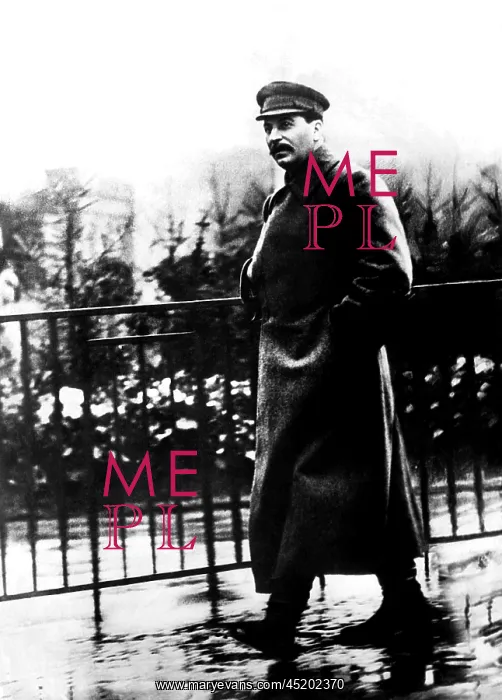 : Josef Stalin strolls through Red Square, ? : Josef Stalin strolls through Red Square, ?