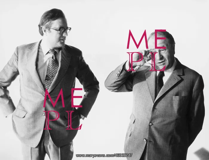 : Josef Taus and Bruno Kreisky : Josef Taus and Bruno Kreisky