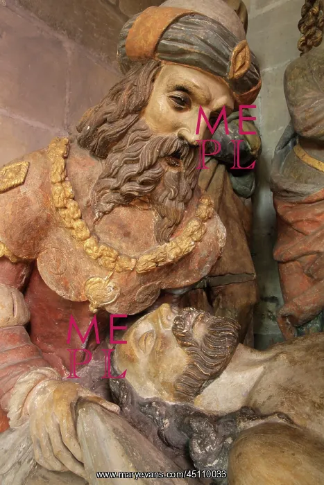 : Joseph of Arimathea from Entombment sculpture : Joseph of Arimathea from Entombment sculpture