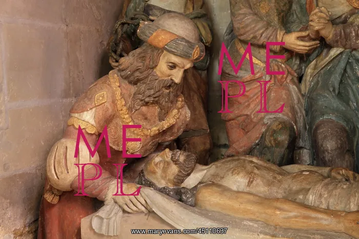 : Joseph of Arimathea from Entombment sculpture : Joseph of Arimathea from Entombment sculpture
