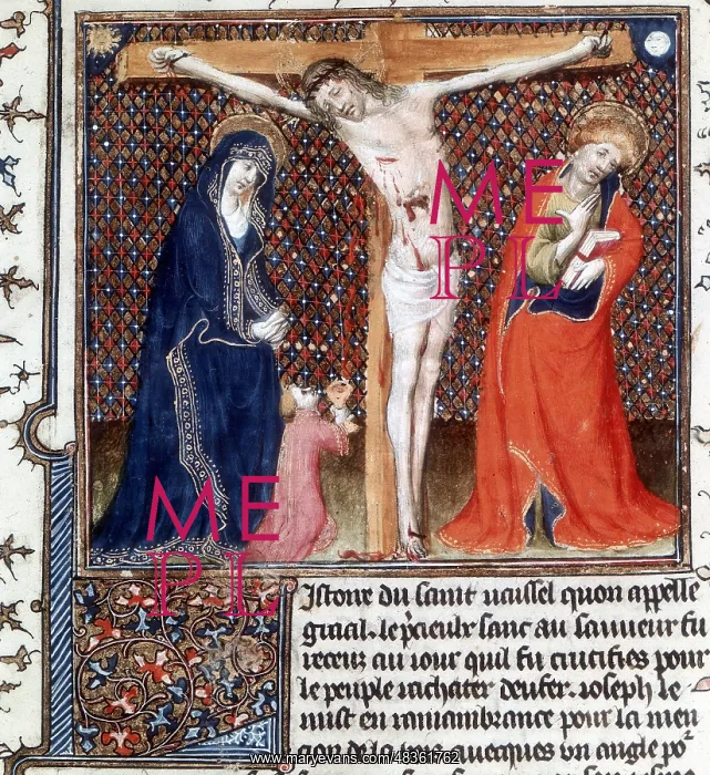 : Joseph of Arimethea at Christ's Crucifixion : Joseph of Arimethea at Christ's Crucifixion