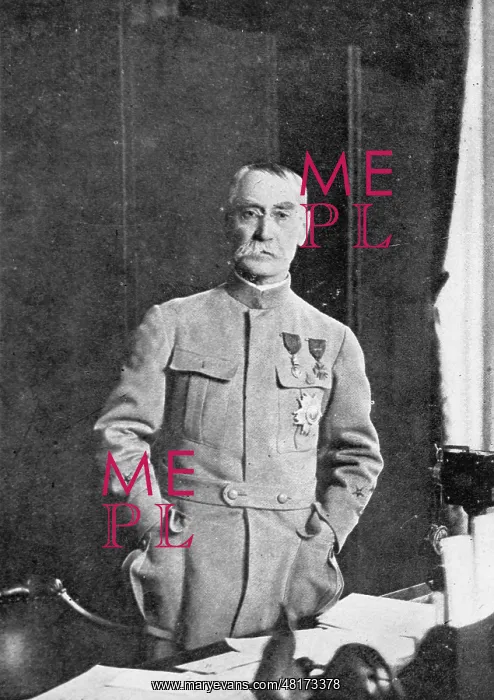 : Joseph Gallieni, approx. 1914 : Joseph Gallieni, approx. 1914