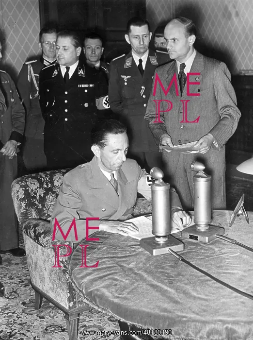 : Joseph Goebbels, 1941 : Joseph Goebbels, 1941