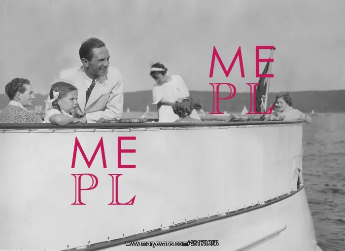 : Joseph Goebbels on Board His Ship Baldur, 1936 : Joseph Goebbels on Board His Ship Baldur, 1936