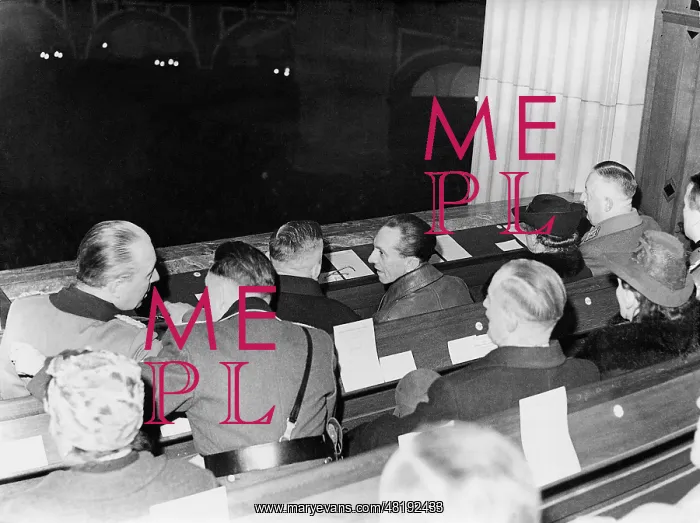 : Joseph Goebbels, Count of Helldorf and Schach in a concert : Joseph Goebbels, Count of Helldorf and Schach in a concert