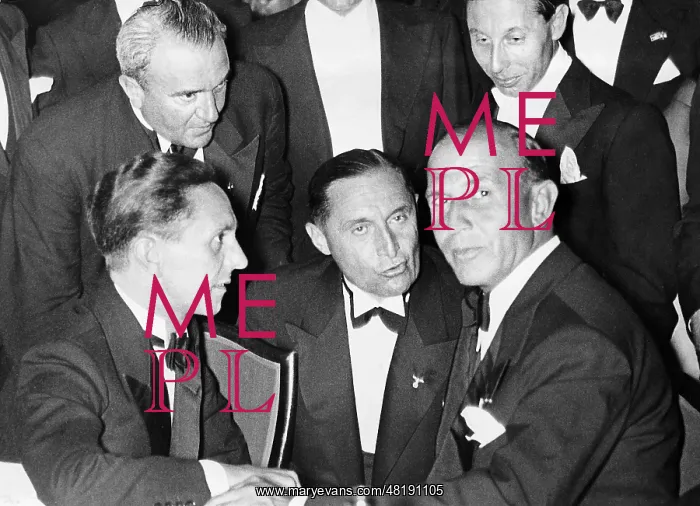 : Joseph Goebbels and Dino Alfieri, 1936 : Joseph Goebbels and Dino Alfieri, 1936