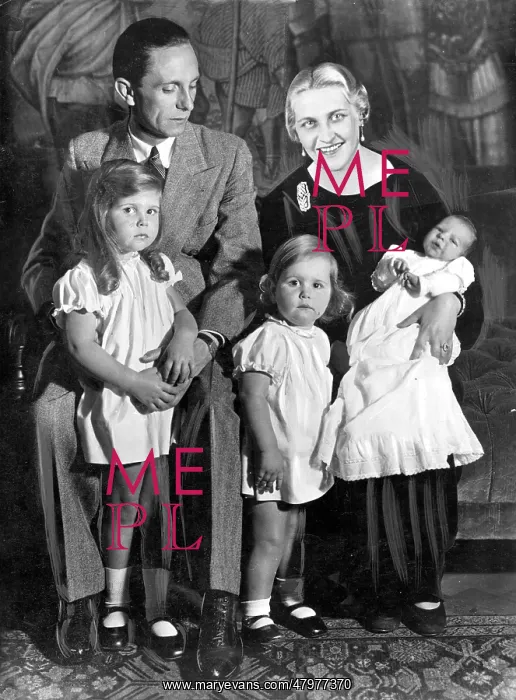 : Joseph Goebbels and Family : Joseph Goebbels and Family