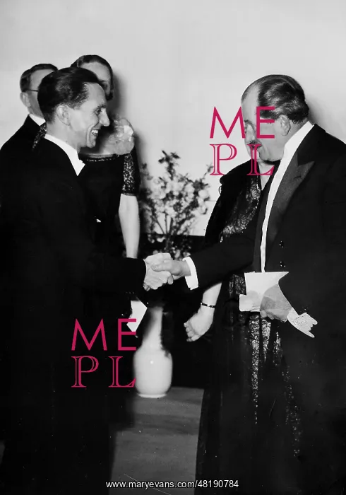 : Joseph Goebbels and Ferdinand Porsche, 1938 : Joseph Goebbels and Ferdinand Porsche, 1938