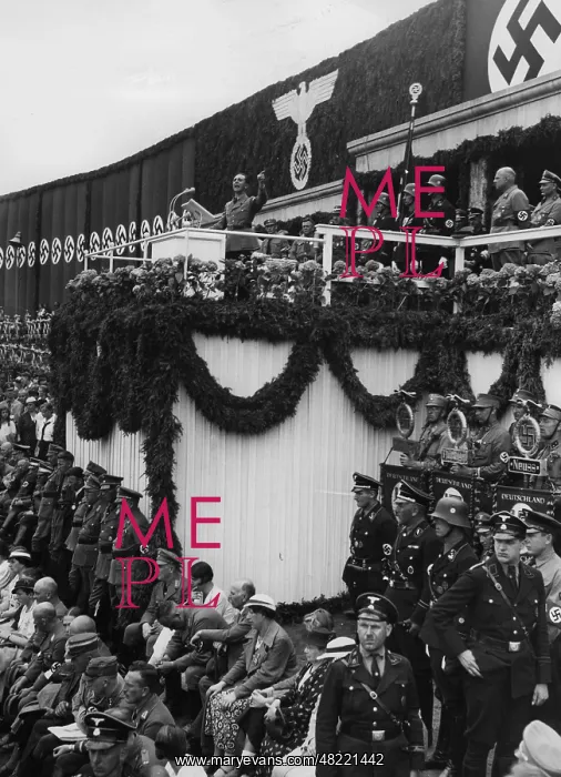 : Joseph Goebbels in Weimar, 1936 : Joseph Goebbels in Weimar, 1936