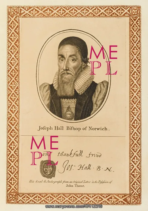 : JOSEPH HALL, BISHOP : JOSEPH HALL, BISHOP