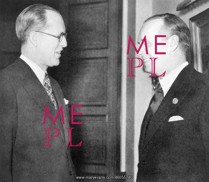 : Joseph Kennedy and Herr Von Ribbentrop : Joseph Kennedy and Herr Von Ribbentrop