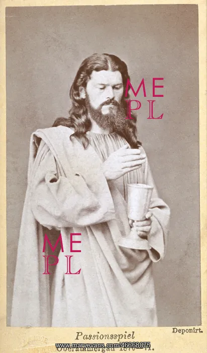 : Joseph Maier as Jesus Christ : Joseph Maier as Jesus Christ