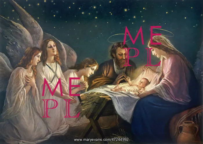 : Joseph, Mary, Angels - Nativity : Joseph, Mary, Angels - Nativity