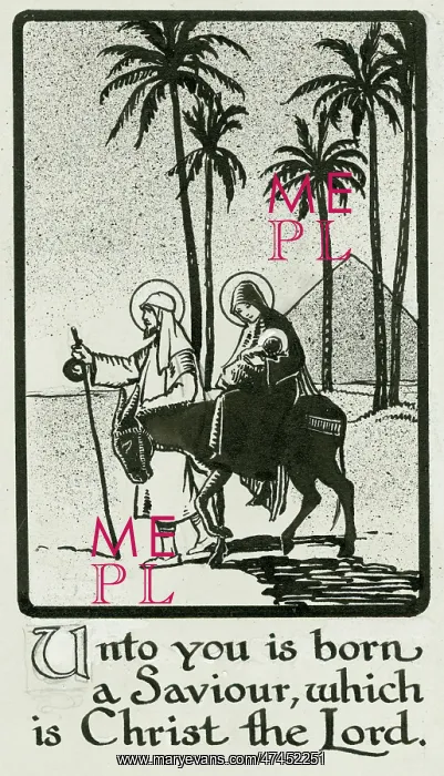 : Joseph Mary and Jesus riding on a donkey : Joseph Mary and Jesus riding on a donkey