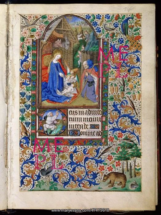 : Joseph and Mary with the Shepherds : Joseph and Mary with the Shepherds