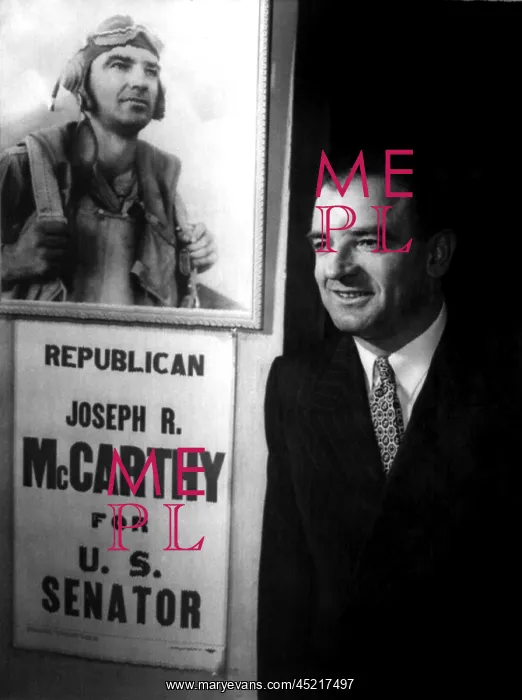 : Joseph McCarthy after he defeated incumbent ? : Joseph McCarthy after he defeated incumbent ?