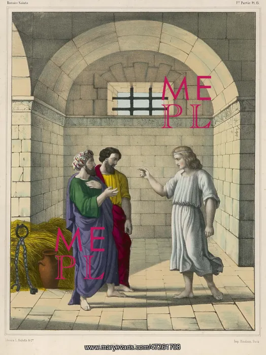: JOSEPH IN PRISON : JOSEPH IN PRISON