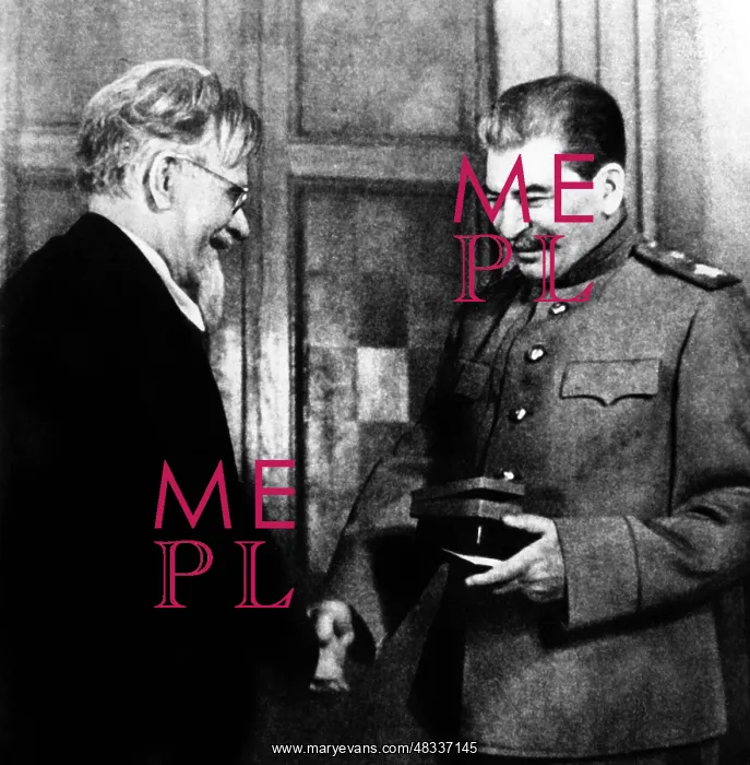 : Joseph W. Stalin with M. I. Kalinin, 1944 : Joseph W. Stalin with M. I. Kalinin, 1944