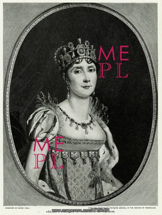 : JOSEPHINE. MARIE JOSEPHE ROSE TASCHER de BEAUHARNAIS : JOSEPHINE. MARIE JOSEPHE ROSE TASCHER de BEAUHARNAIS