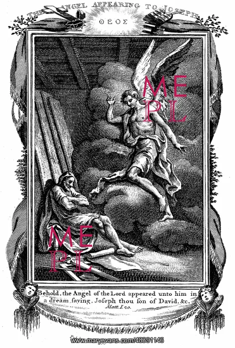 : Joseph's dream. Behold, the Angel of the Lord : Joseph's dream. Behold, the Angel of the Lord