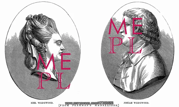 : JOSIAH WEDGWOOD & MRS : JOSIAH WEDGWOOD & MRS