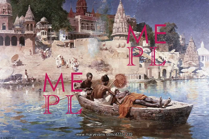 : The Last Journey: Souvenir of the Ganges, Benares : The Last Journey: Souvenir of the Ganges, Benares
