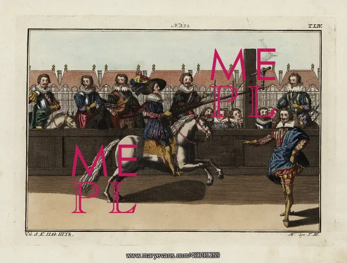 : Jousting at a ring : Jousting at a ring