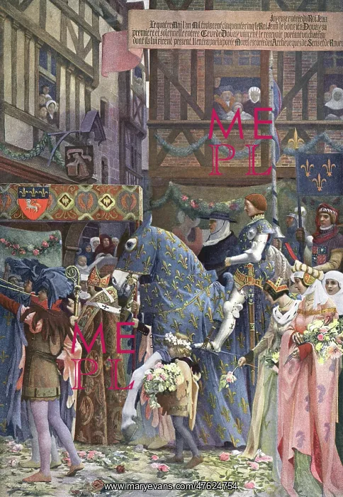 : Joyous Entry of King John the Good at Douai, 1355 : Joyous Entry of King John the Good at Douai, 1355