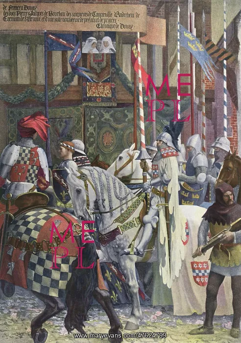 : Joyous Entry of King John the Good at Douai, 1355 : Joyous Entry of King John the Good at Douai, 1355
