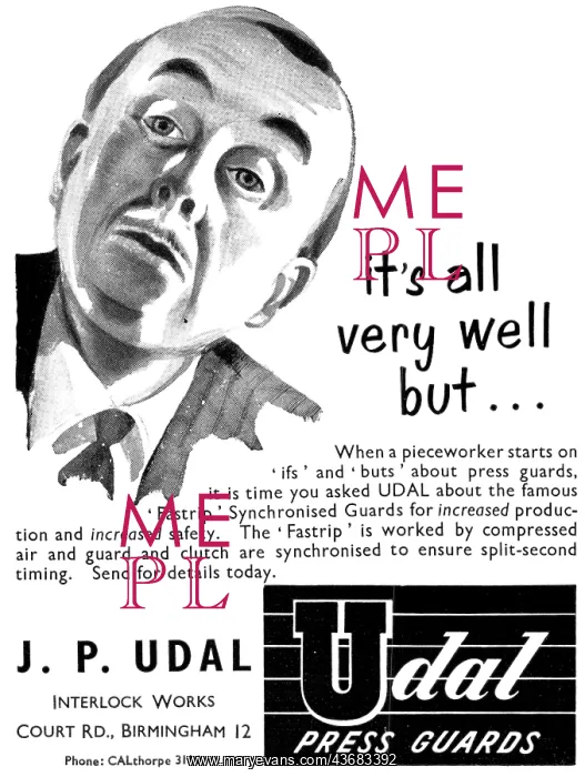 : J.P.Udal Machine Tool Press Guards : J.P.Udal Machine Tool Press Guards