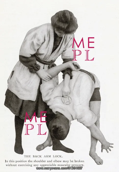: Ju-jitsu for ladies - the back arm lock : Ju-jitsu for ladies - the back arm lock