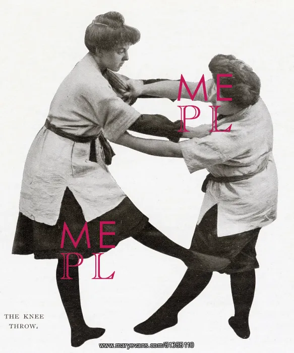 : Ju-jitsu for ladies - the knee throw : Ju-jitsu for ladies - the knee throw