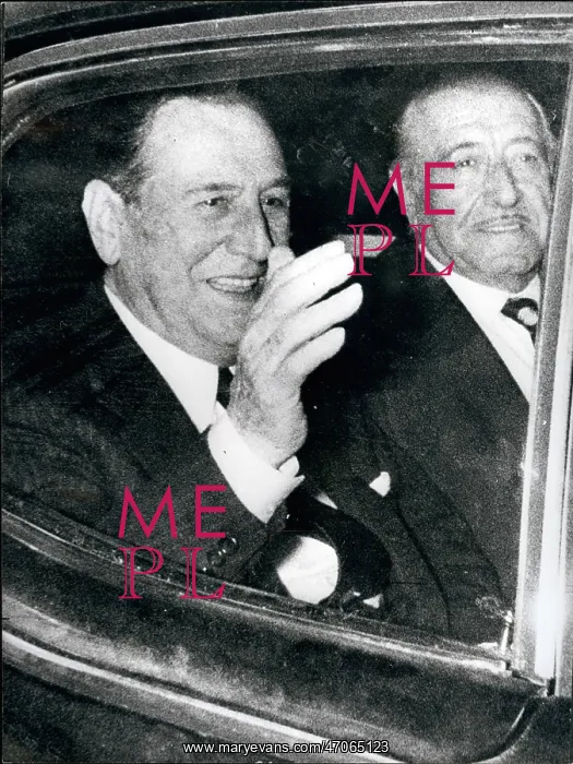 : Juan Peron and Hector Campora, Argentina : Juan Peron and Hector Campora, Argentina
