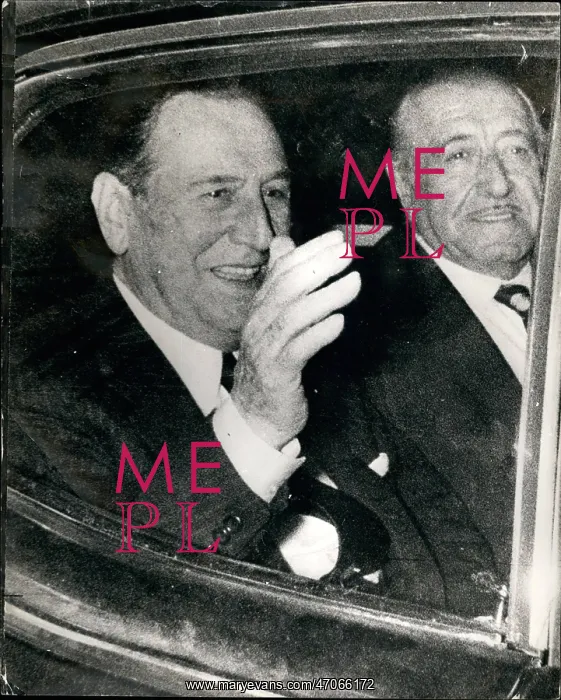 : Juan Peron and Hector Campora, Argentina : Juan Peron and Hector Campora, Argentina