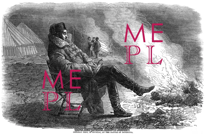 : JUAN PRIM IN BIVOUAC : JUAN PRIM IN BIVOUAC