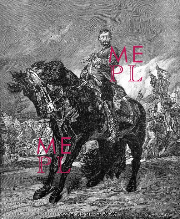 : JUAN PRIM ON HORSEBACK : JUAN PRIM ON HORSEBACK